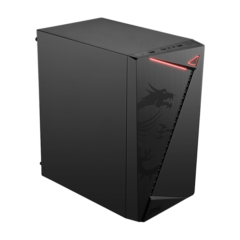 PC de Bureau PRO MSI / i3-10105 / 8 Go / 512 Go SSD / Windows 11 Pro Avec Écran MSI Pro MP223 E2 21.45" Full HD VA / 100 Hz / Noir