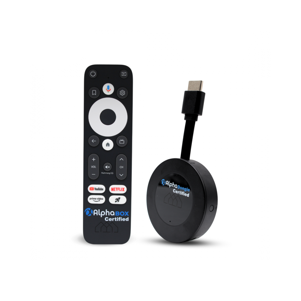 BOX ANDROID ALPHADONGLE CERTIFIED GD2