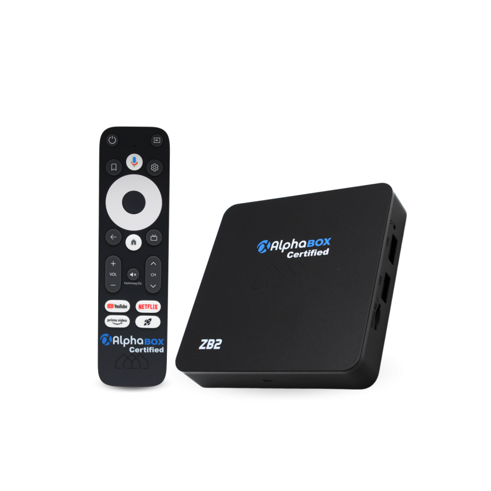 BOX ANDROID ALPHABOX CERTIFIED ZB2