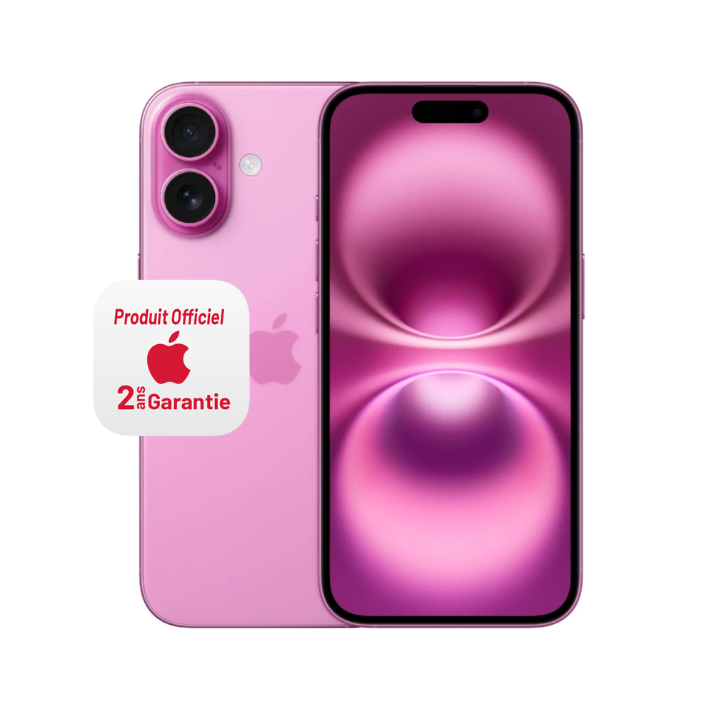 Apple iPhone 16 5G / 16 Go / 128 Go / Rose