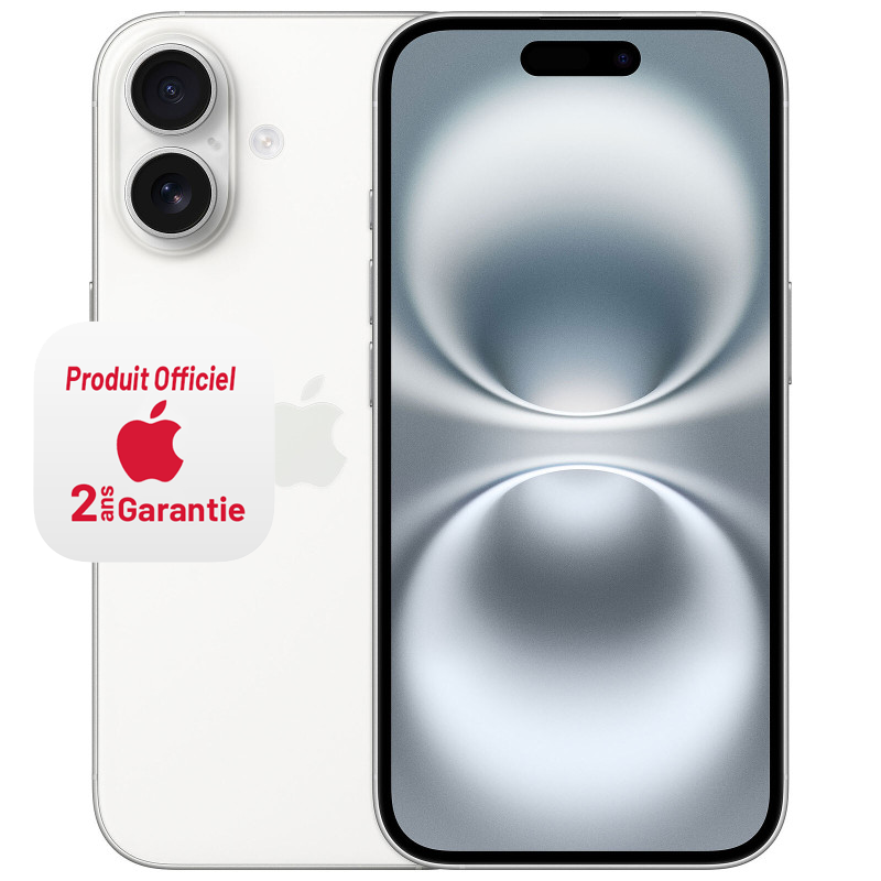Apple iPhone 16 128 Go 5G / Blanc