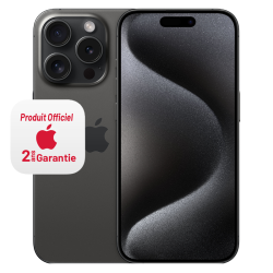 Smartphone Apple iPhone 15 Pro Max / 5G / 8 Go / 256 Go / Noir