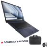 Pc Portable Asus ExpertBook B1 B1502CVA / i5-1335U / 24 Go / 512 Go SSD / Étoile noire Avec Souris et Sacoche