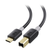 Cable Imprimante Noire 1.5M TYPE C VERS USB