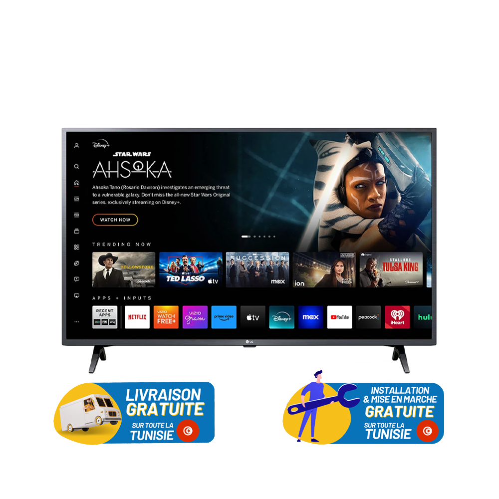 TELEVISEUR LG 43'' LED FULL HD SMART TV / 43LM6370PVA