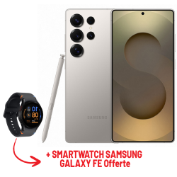 Smartphone Samsung Galaxy S25 Ultra / 5G / 12 Go / 256 Go / Gris Titane Avec SMARTWATCH SAMSUNG GALAXY FE Offerte
