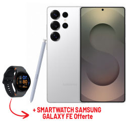 Smartphone Samsung Galaxy S25 Ultra / 5G / 12 Go / 256 Go / Silver Titane Avec SMARTWATCH SAMSUNG GALAXY FE Offerte