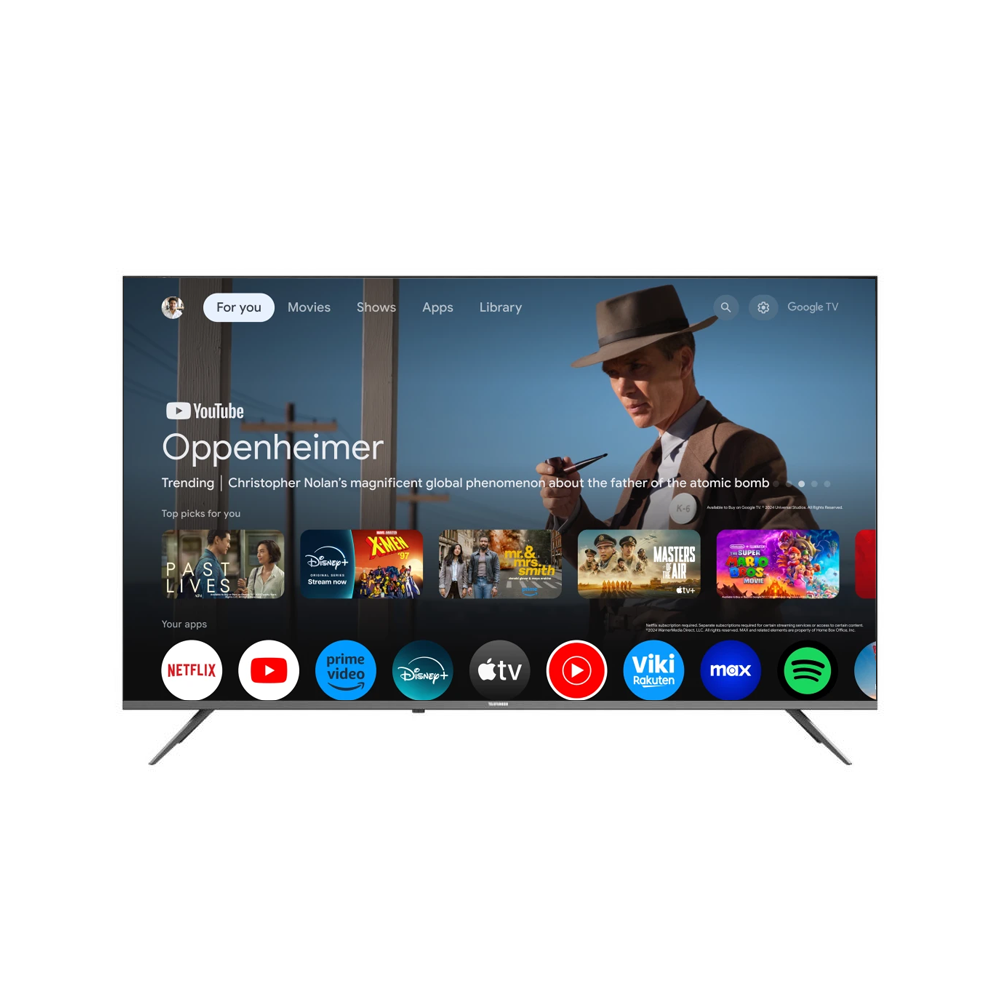 TV TELEFUNKEN  60” G3EN 4K GOOGLE TV AVEC RECEPTEUR INTEGRE
