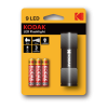 TORCHE KODAK 9 LED FLASHLIGHT+ 3 AAA  / noir