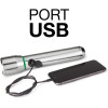 Torche Rechargeable ENERGIZER Métal Vision HD - Silver