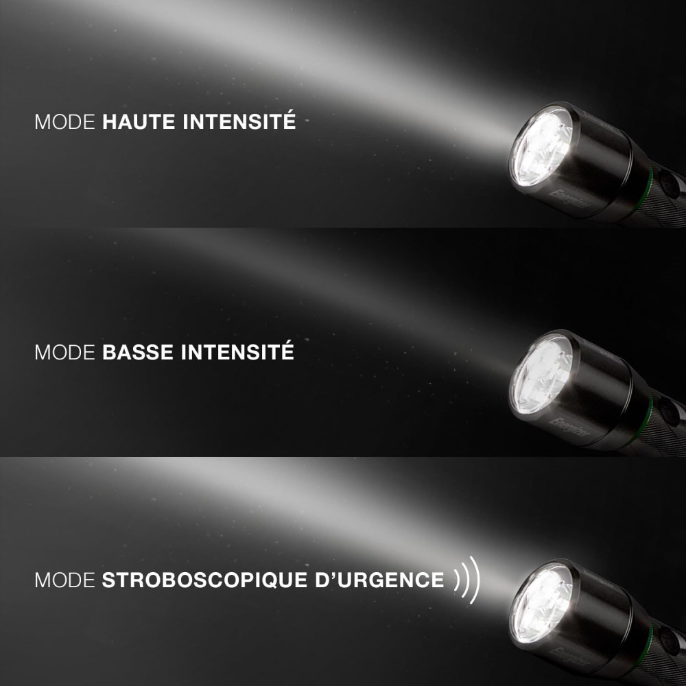 Torche Rechargeable ENERGIZER Métal Vision HD - Silver