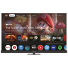 Téléviseur MAXWELL 55" QLED 4K UHD SMART GOOGLE TV avec RECEPTEUR INTEGRE et Barre de SON  / MAX-QA55MG60SB