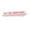 White Shark KEYBAORD GK-006211 NAGAMAKI White-Mechanical-RED.SW