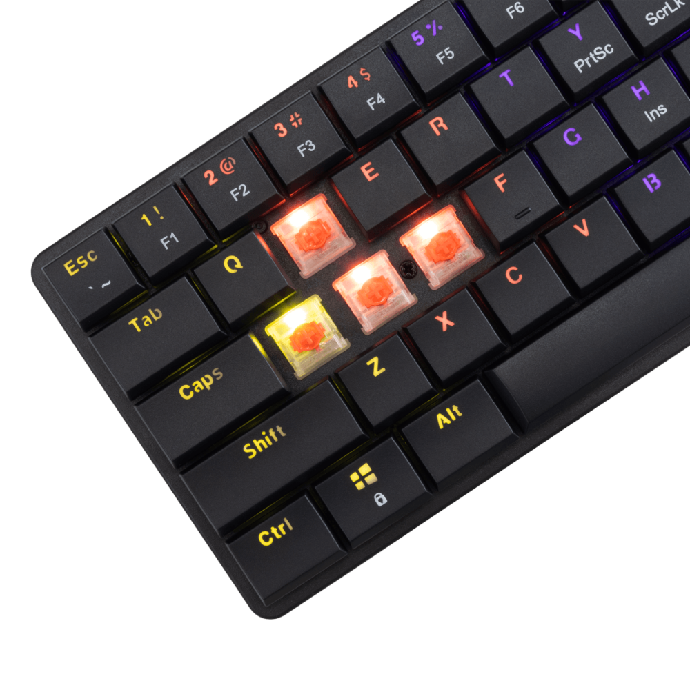 White Shark KEYBOARD GK-006111 NAGAMAKI Black-Mechanical / US-BROWN.SW