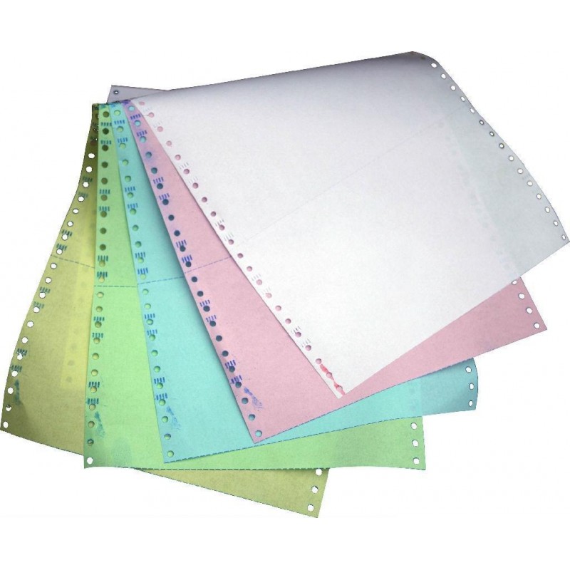 Papier Listing 5ex 11x24 cm / 250 Feuilles