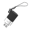 Adaptateur XO NB149-C USB-C - microUSB noir
