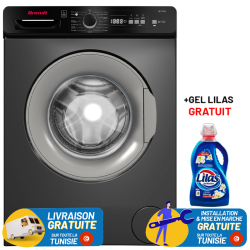 MACHINE À LAVER FRONTALE BRANDT BLF742S / 7KG / Silver / BLF742S