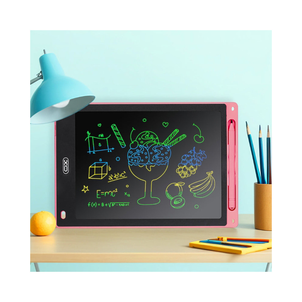 Tablette d'écriture XO LCD V02 16'' rose