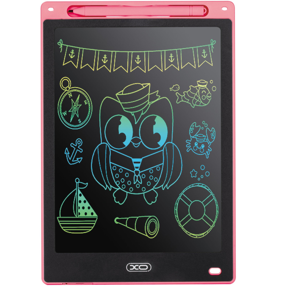Tablette d'écriture XO LCD V02 16'' rose