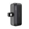 Powerbank mini XO PR244 20W 5000 mAh avec connecteur USB-C noir