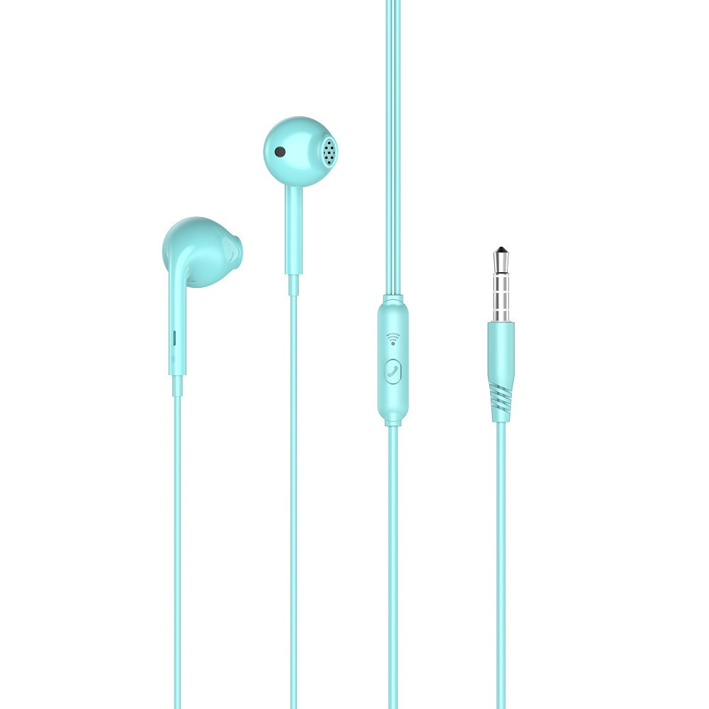 Écouteurs filaires XO EP28 jack 3,5 mm Vert
