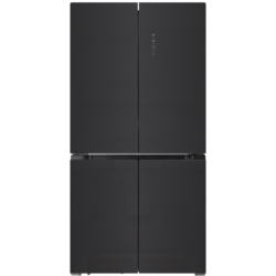 Réfrigérateur Hyundai 417 Litres Pose Libre / NoFrost / verre noir / HYN-84RF4DBG-01