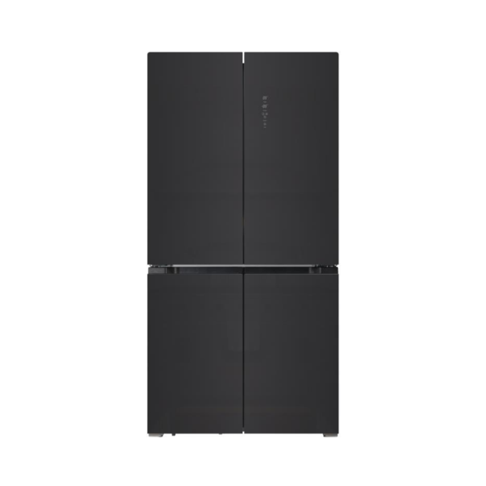 Réfrigérateur Hyundai 417 Litres Pose Libre / NoFrost / verre noir / HYN-84RF4DBG-01