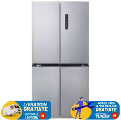 Réfrigérateur Hyundai 417 Litres Pose Libre NoFrost / inox / HYN-84RF4DX.01