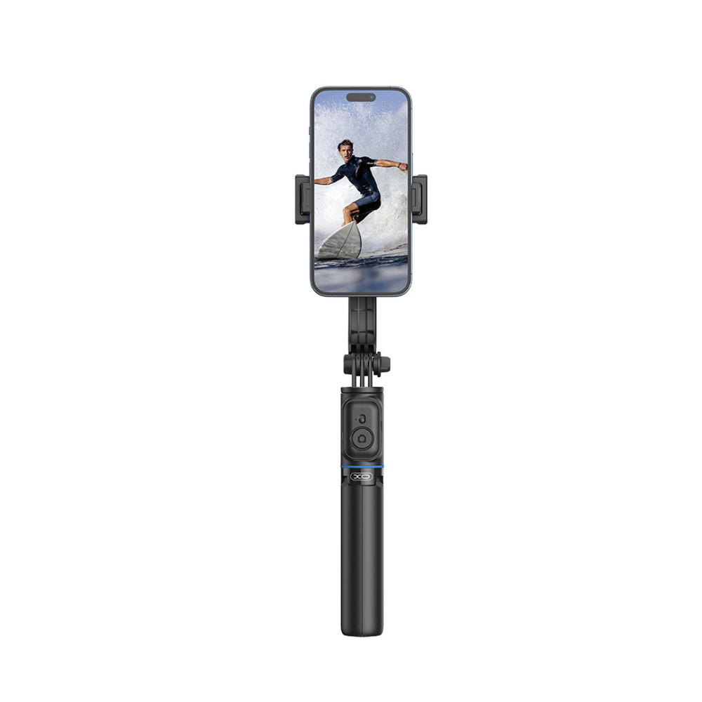 Perche à selfie XO trépied Bluetooth SS13 noir 106cm