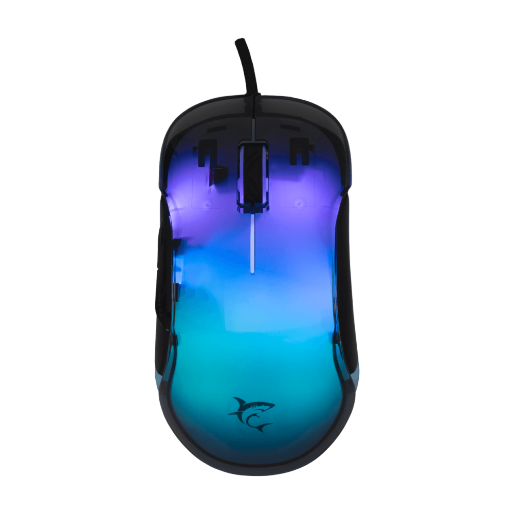 Souris Gaming White Shark GM-5017 MORDRED / 12800 DPI / Noir