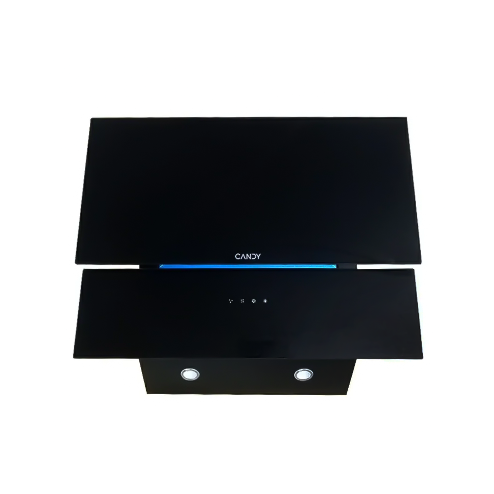 HOTTE Aspirante CANDY 60cm VERRE Noir / CDG6CBHT + 40DT Bon de Réduction