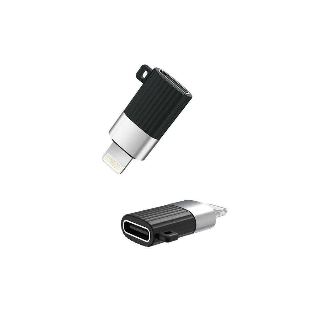 Adaptateur XO NB149-D USB-C - Lightning noir