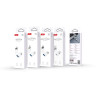 Adaptateur XO NB256B OTG USB - USB-C blanc