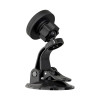 Support voiture XO C69 aimant noir avec ventouse