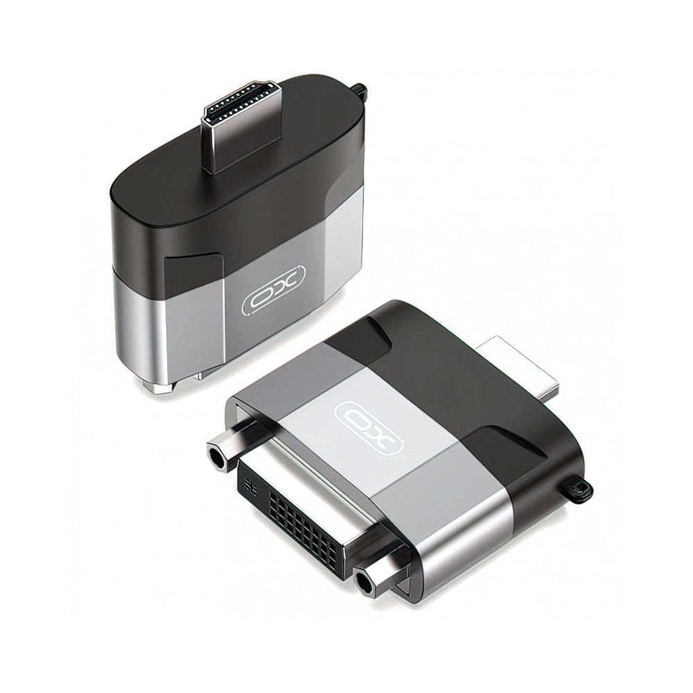 Adaptateur HDMI - DVI XO GB013 gris