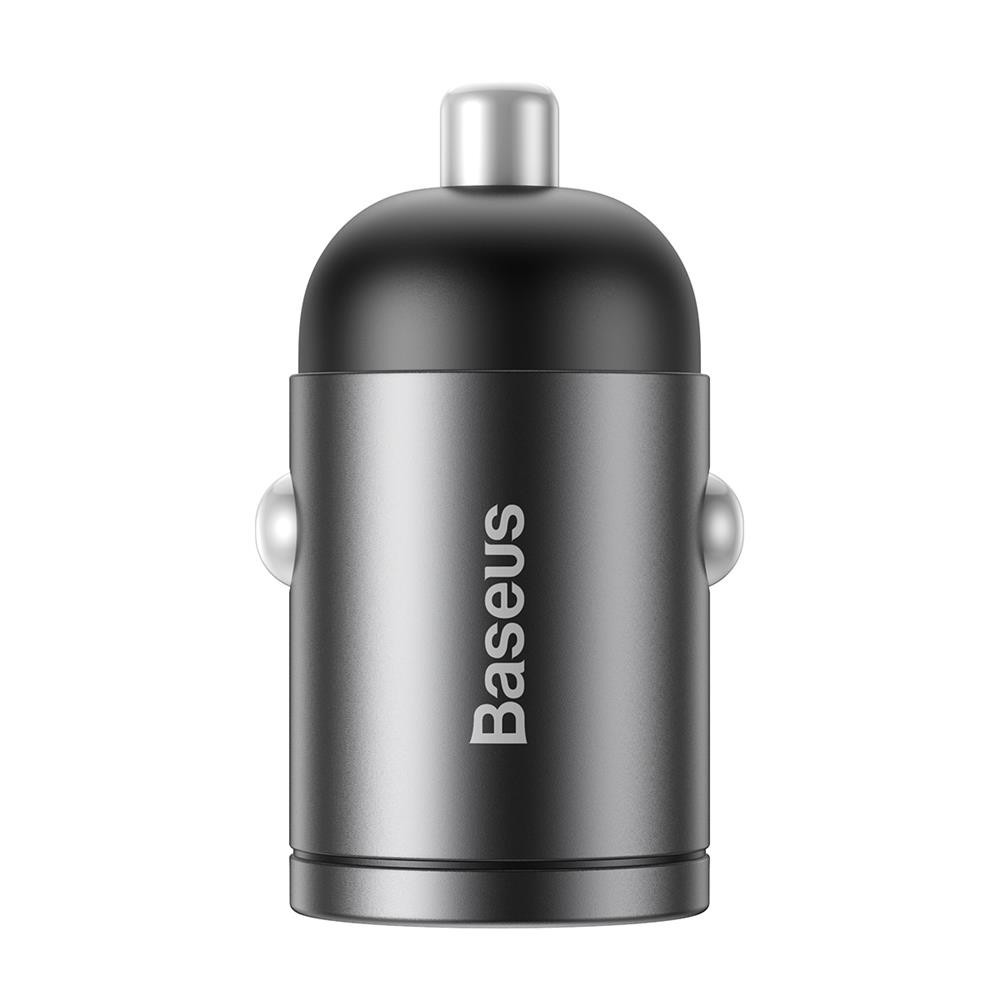 Chargeur de voiture Baseus Tiny Star Mini QC 3.0 30W 1x USB gris