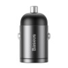 Chargeur de voiture Baseus Tiny Star Mini QC 3.0 30W 1x USB gris