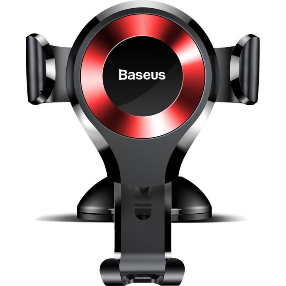 Support voiture Baseus Osculum gravity noir-rouge