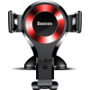 Support voiture Baseus Osculum gravity noir-rouge
