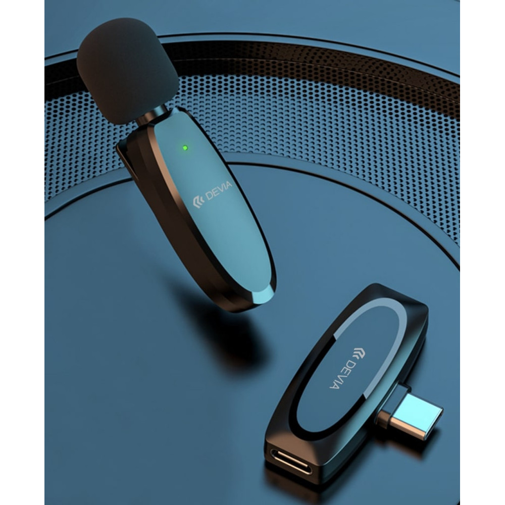 Microphone Devia pour smartphone Kintone USB-C noir