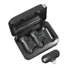 Microphone Devia pour smartphone Kintone Lightning sans fil 2en1 noir