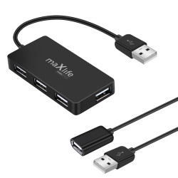 Hub USB Maxlife Home Office...