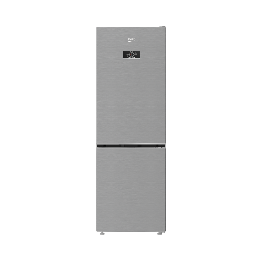 Réfrigérateur Beko No Frost  Combiné 341 Litres  / Silver