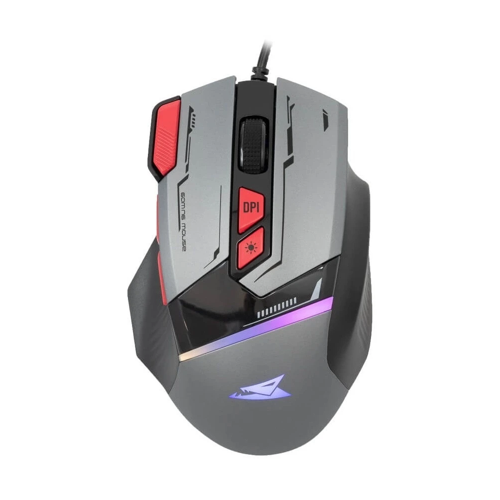 Souris Gamer Filaire BARACUDA MANTA BGM-047 - Gris