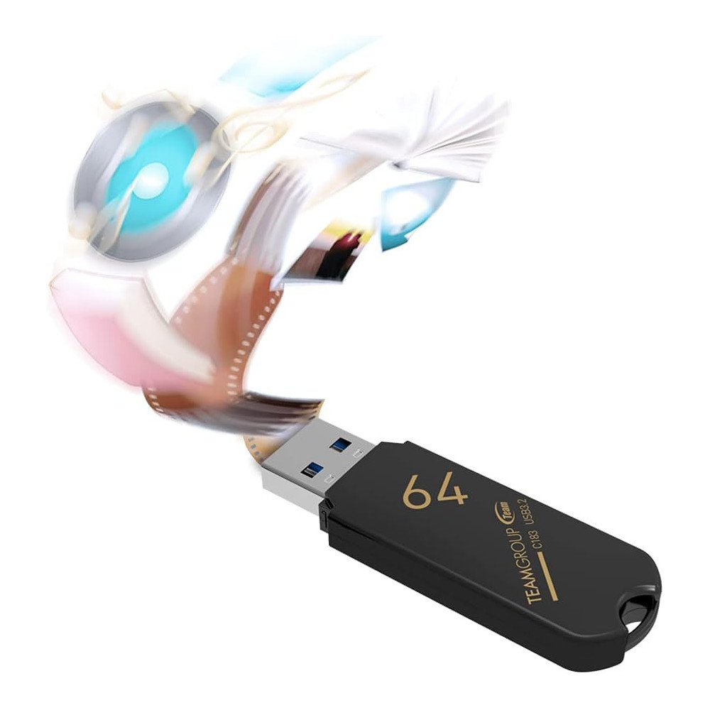 Clé USB TeamGroup C183 / 64 Go / USB 3.2