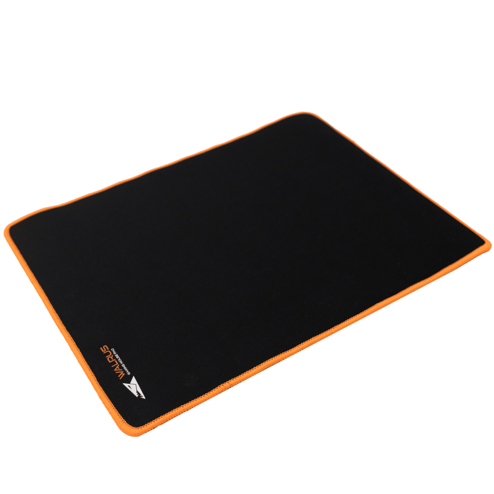 TAPIS SOURIS Baracuda BGMP-021 WALRUS NOIR/ORANGE 400x300