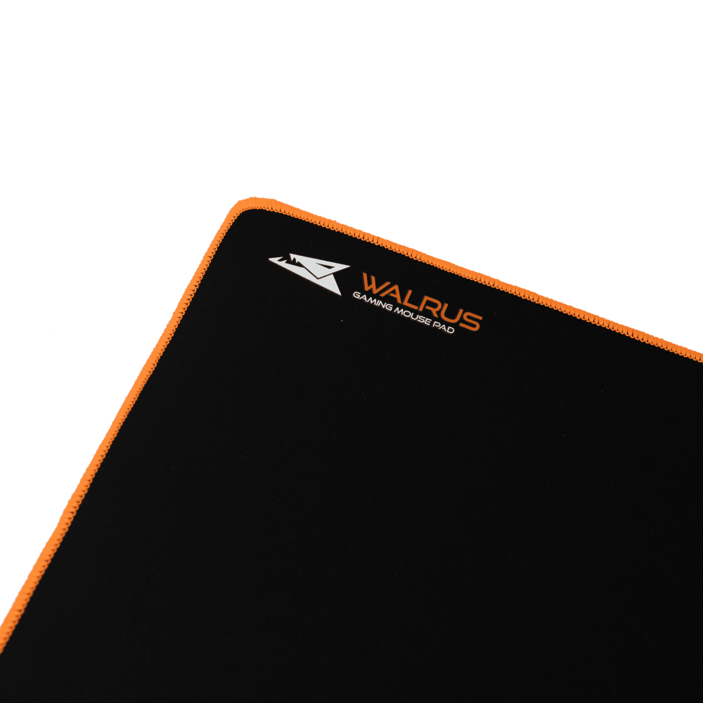 TAPIS SOURIS Baracuda BGMP-021 WALRUS NOIR/ORANGE 400x300