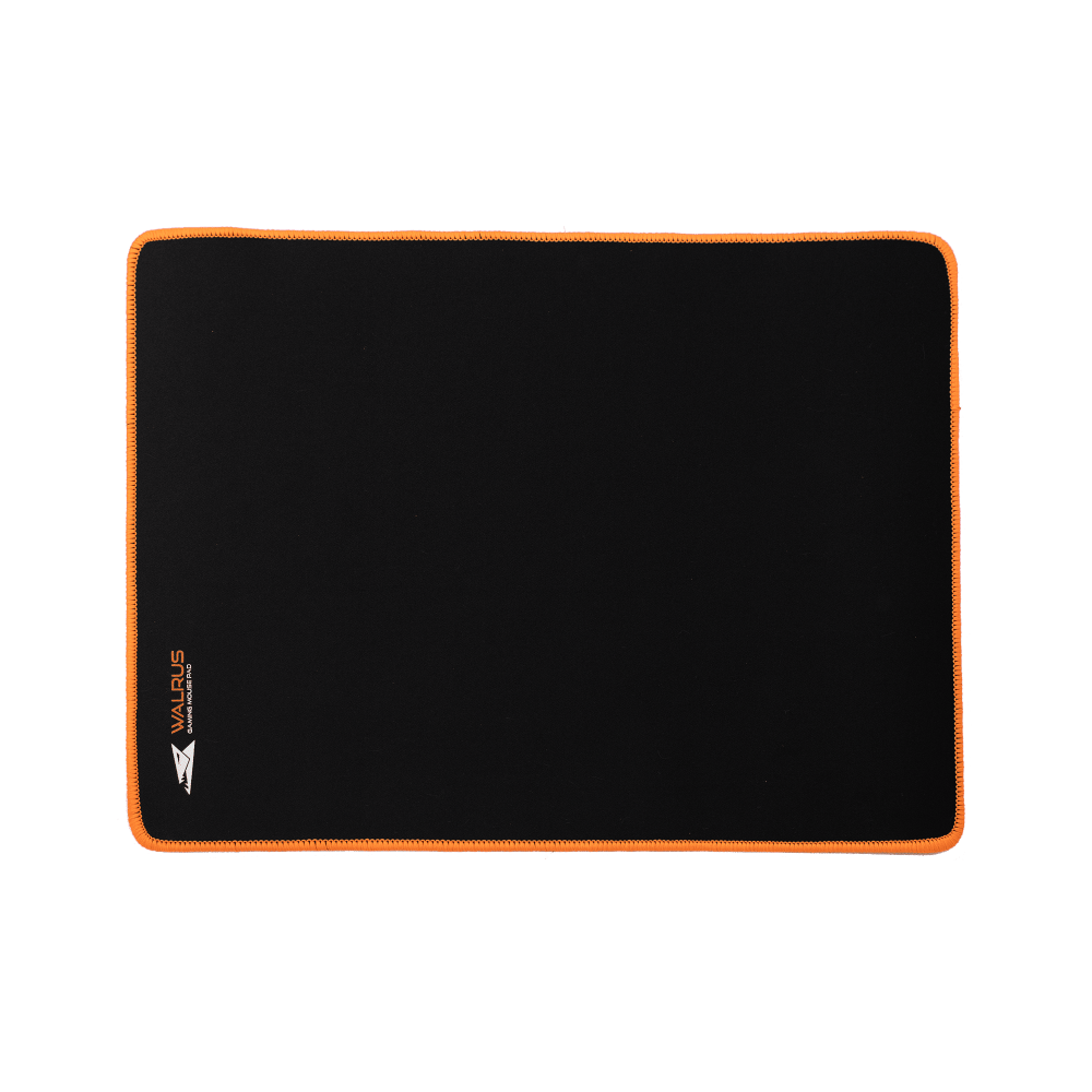 TAPIS SOURIS Baracuda BGMP-021 WALRUS NOIR/ORANGE 400x300
