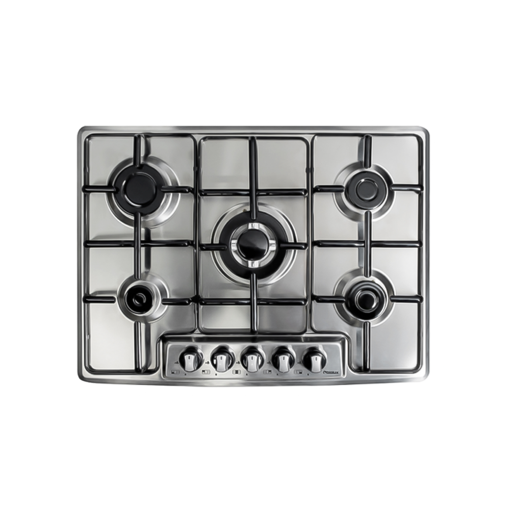 PLAQUE DE CUISSON ENCASTRABLE BIOLUX M7550X 5 FEUX - NOIR