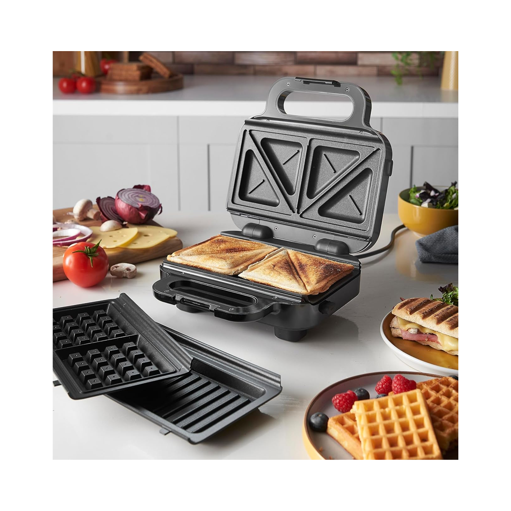 SANDWICH MAKER RUSSEL HOBBS 3en1 750W / Noir /  26810-56